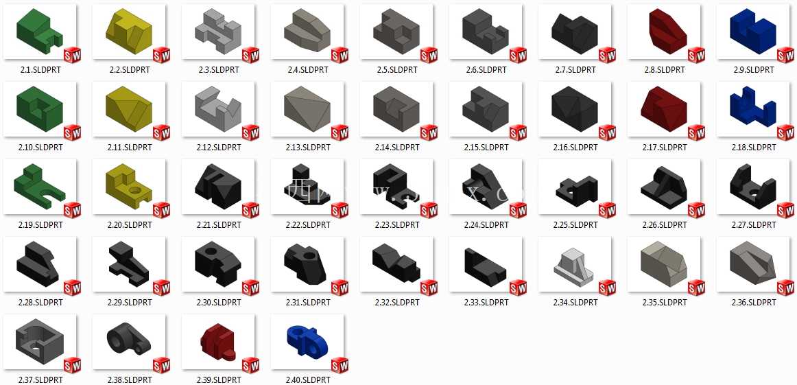 SolidWorks ��ϰ 2