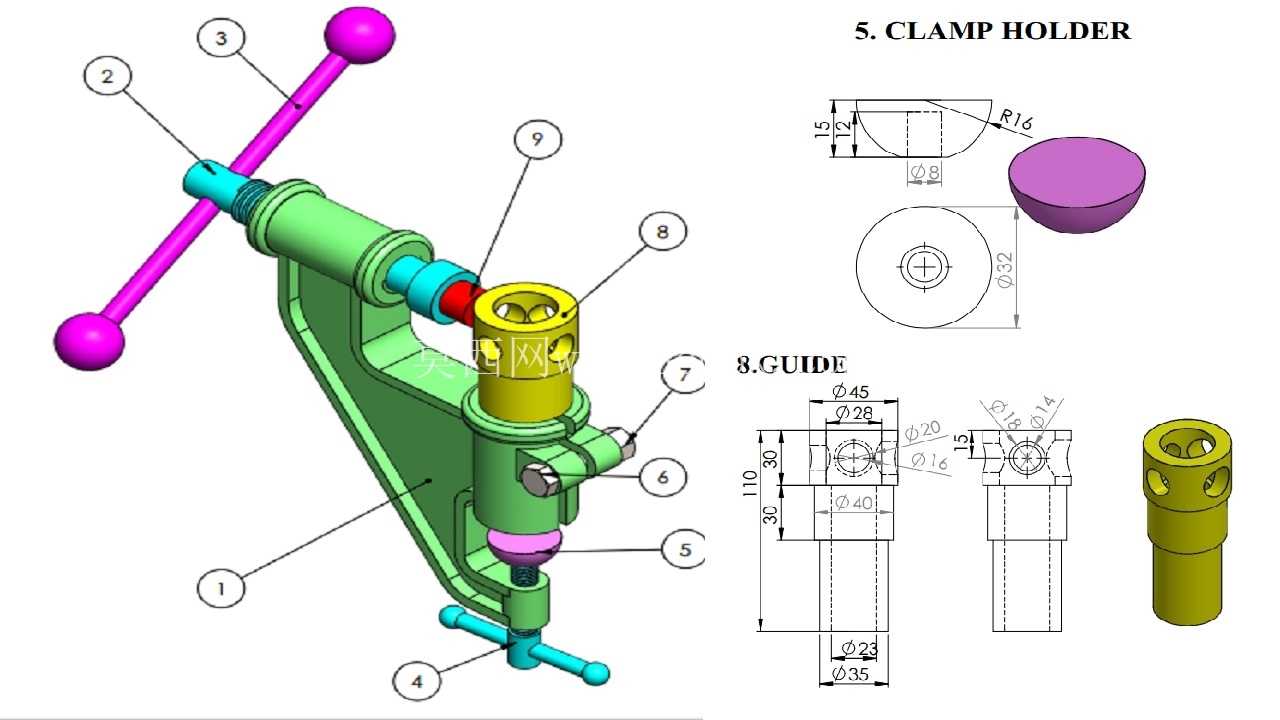 SolidWorks 中的冲盒机装配 | 完整的 CAD 项目