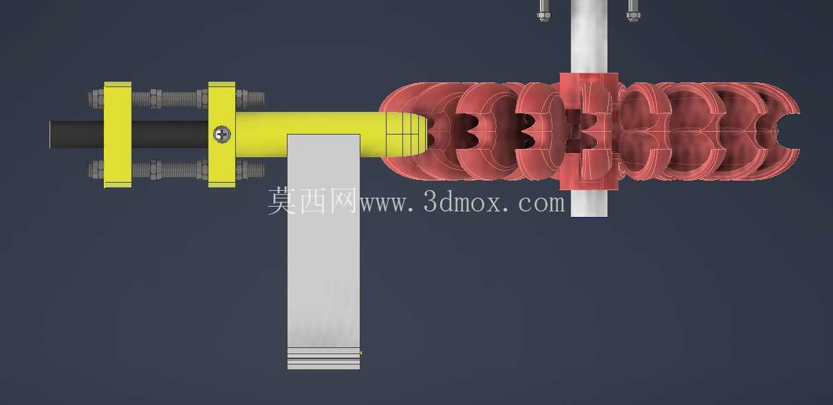 带箱体的 Pelton 和 Turgo 小型涡轮机模型