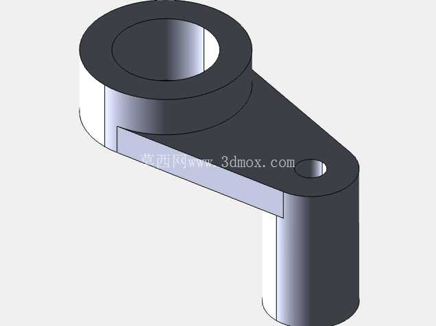 SolidWorks 练习题 1_3 – 基本草图和拉伸