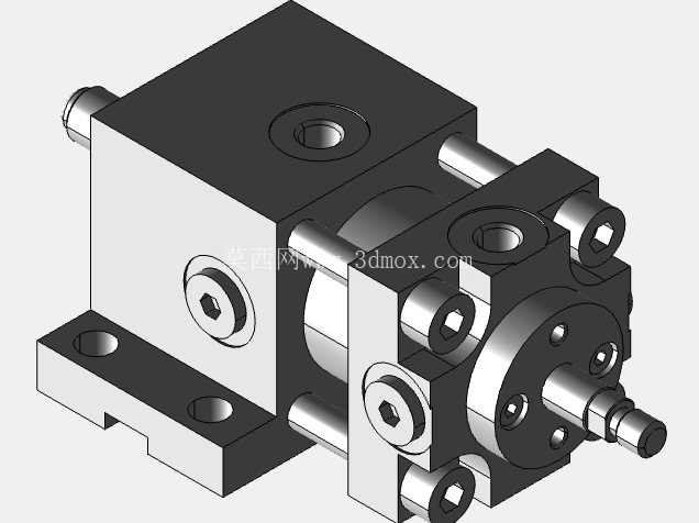 ���������� CNOMO - Rexroth - BOSCH - �������˶�λ�Ĳ���� - ϵ�� HVBS , 03. - ����ֱ�� D=32 mm��  - ������ֱ�� d=18 ��