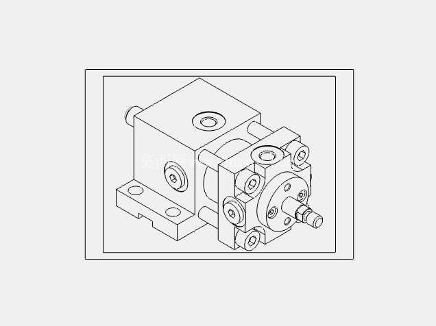 ���������� CNOMO - Rexroth - BOSCH - �������˶�λ�Ĳ���� - ϵ�� HVBS , 03. - ����ֱ�� D=32 mm��  - ������ֱ�� d=18 ��