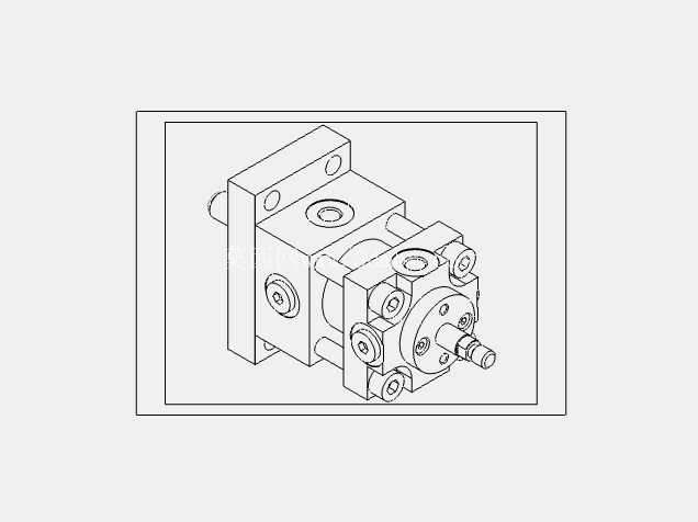 ���������� CNOMO - Rexroth - BOSCH - �������˶�λ�Ĳ���� - ϵ�� HVBS , 03. - ����ֱ�� D=32 mm��  - ������ֱ�� d=18 ��