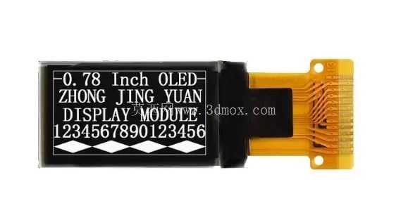 oled 0.78�����128x80 SPIIICSSD1317