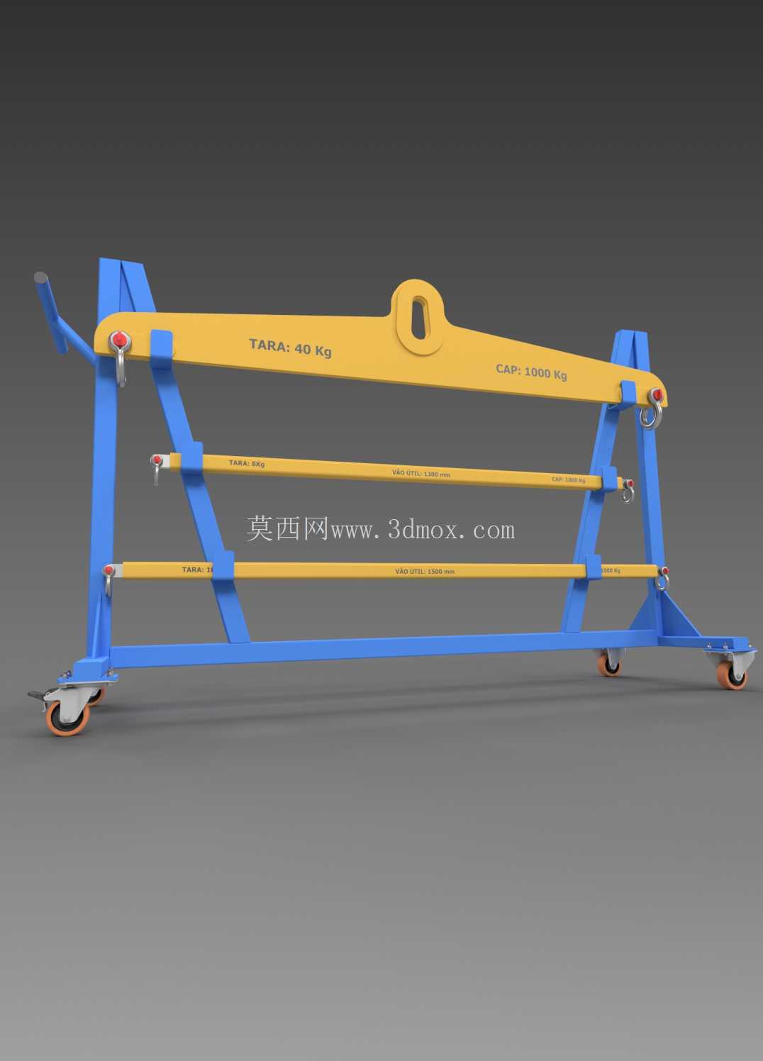 Conjunto de I?amento e Transporte – Balancim 1000 kg com Cavalete Suporte