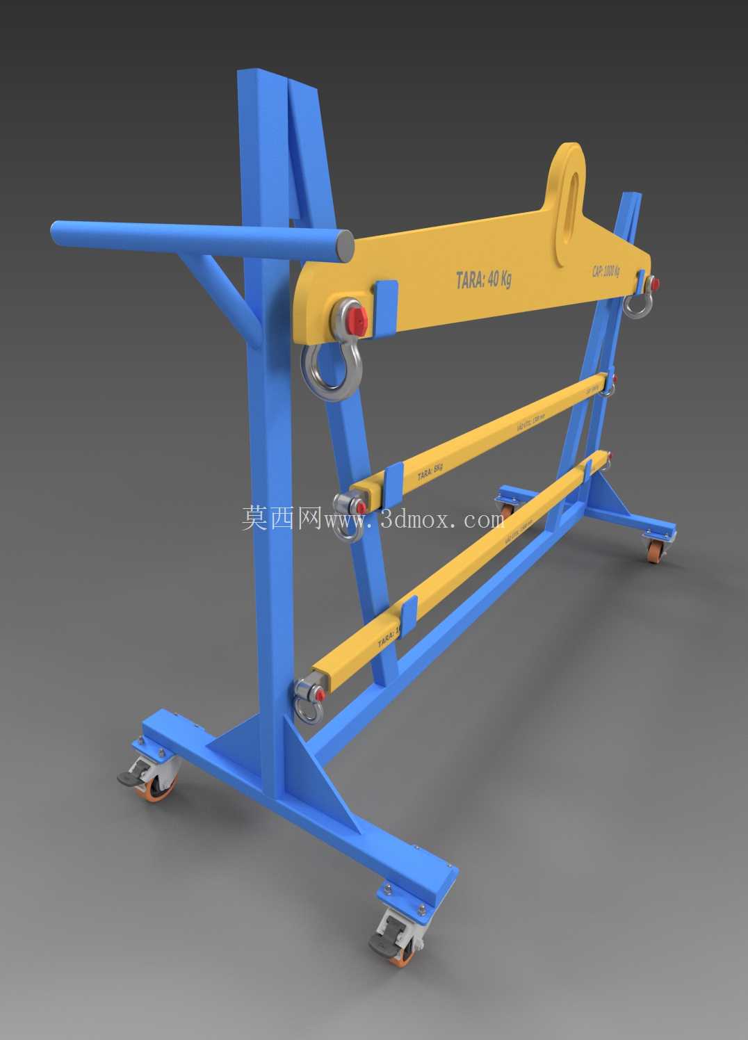 Conjunto de I?amento e Transporte – Balancim 1000 kg com Cavalete Suporte