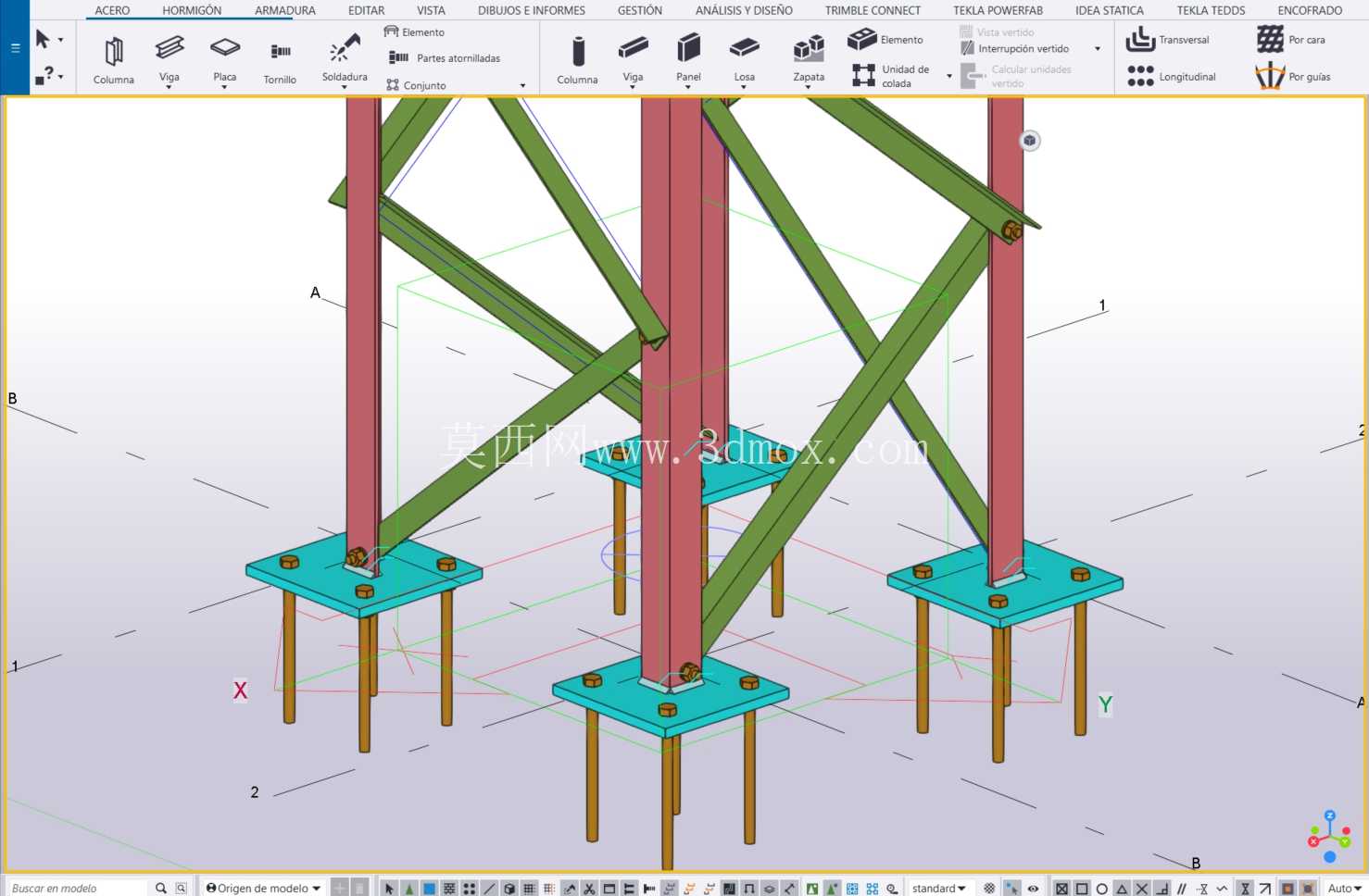 Portico para subestacion electrica/变电站龙门架