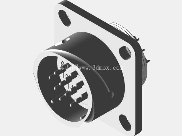 Y2M-14TK_Military_Connector-14Pin
