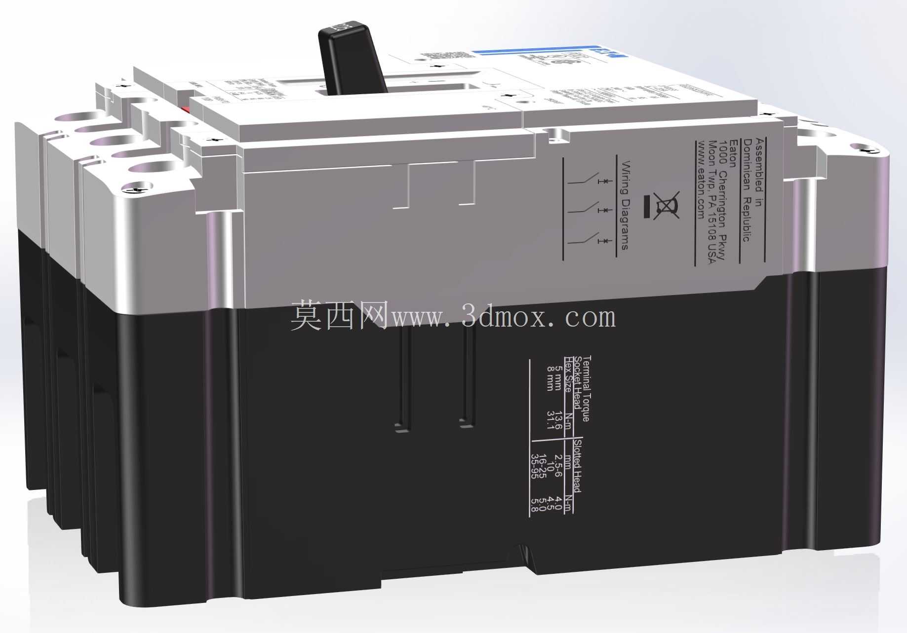 225A 3 ����Դ�����ܿǶ�·�� (Eaton PDD23G0225TFFL)