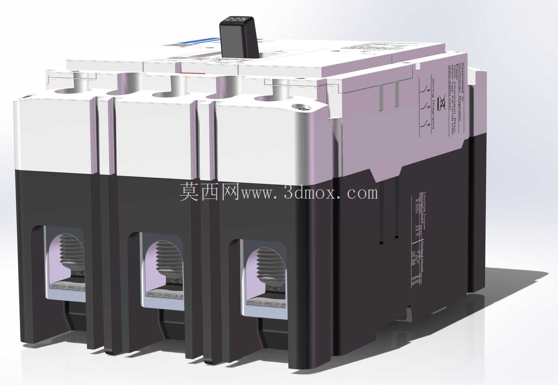 225A 3 ����Դ�����ܿǶ�·�� (Eaton PDD23G0225TFFL)