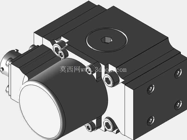 用于外部电子设备的伺服阀(力士乐 - BOSCH)。 - 15 L/min,阀门压差 = 70 bar。 - 两级,4WS2E 型。 - 标称尺寸 6。 - 连接