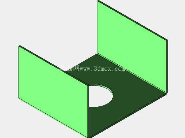 180�㷭ת���д���ṹ3Dģ��