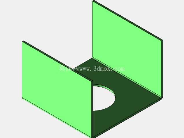 180�㷭ת���д���ṹ3Dģ��