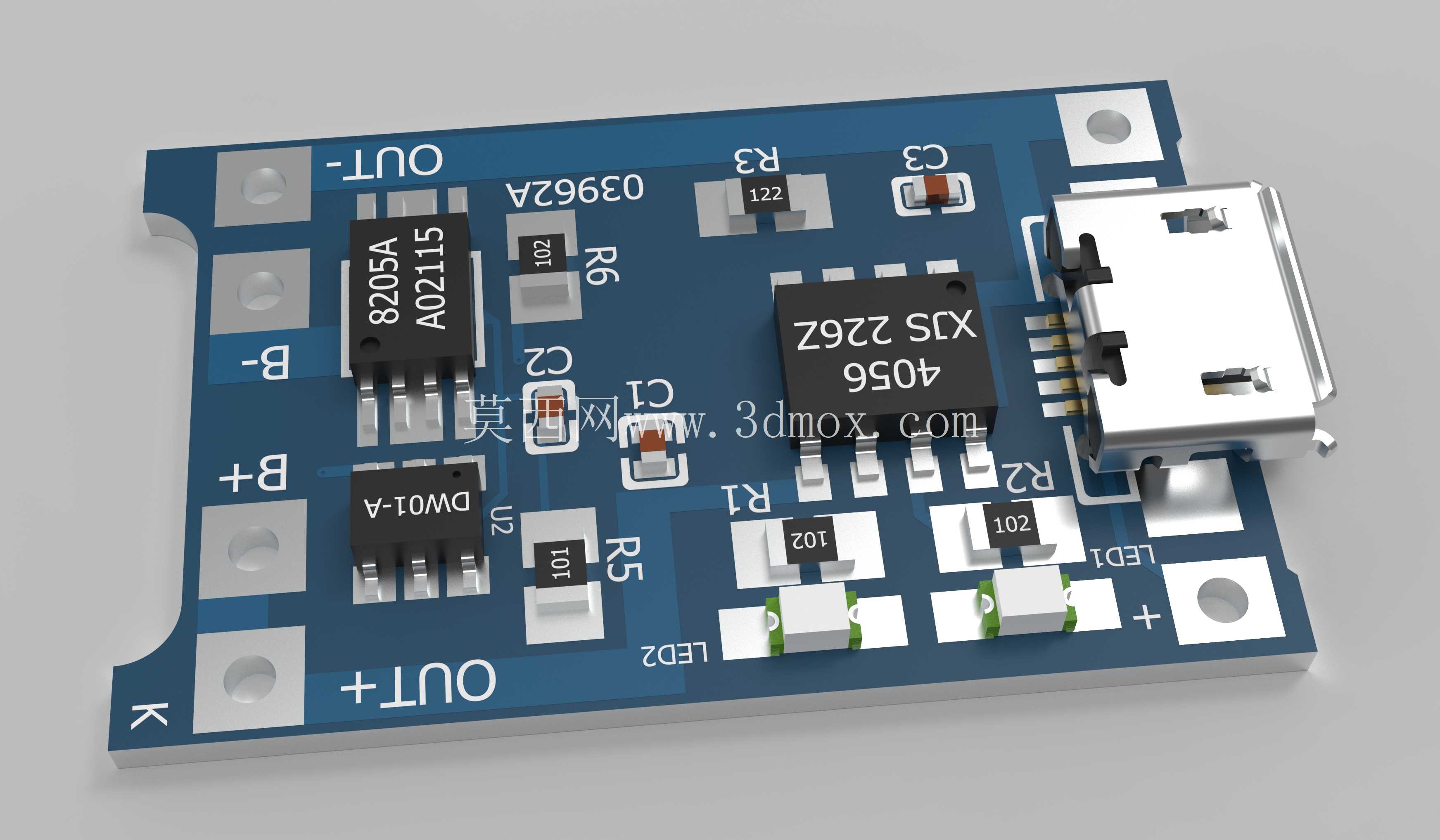 ��س����TP4056��Micro B��