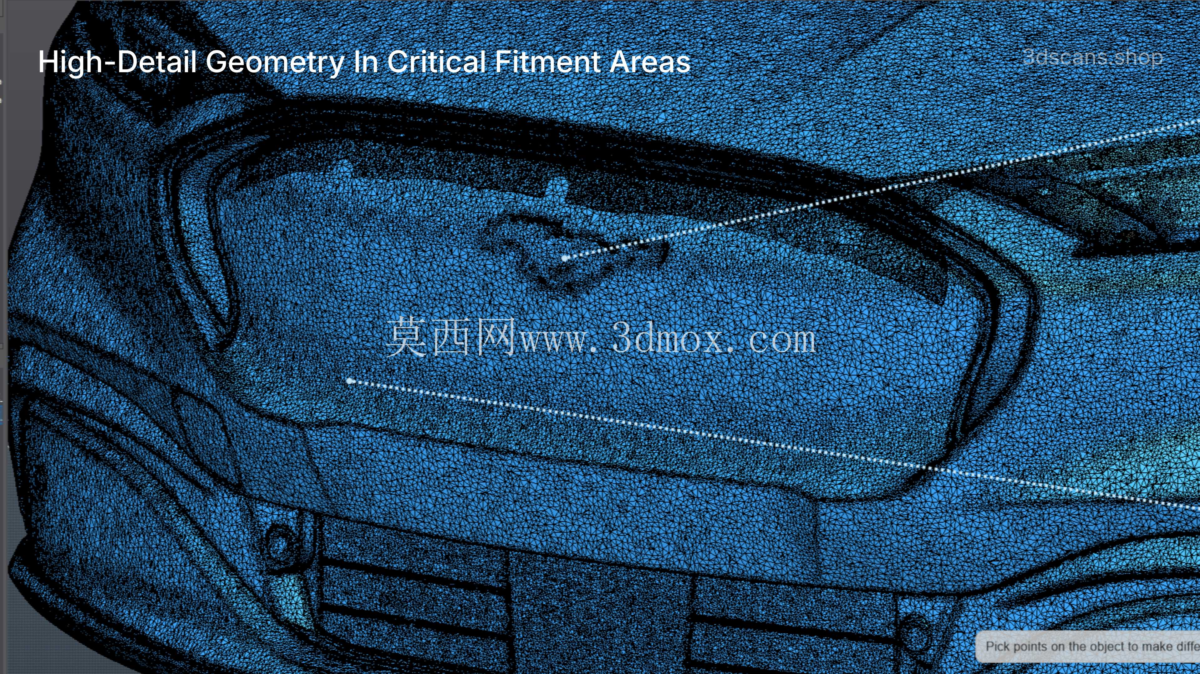 2023-2025 福特野马 MachE 高精度 3D 扫描
