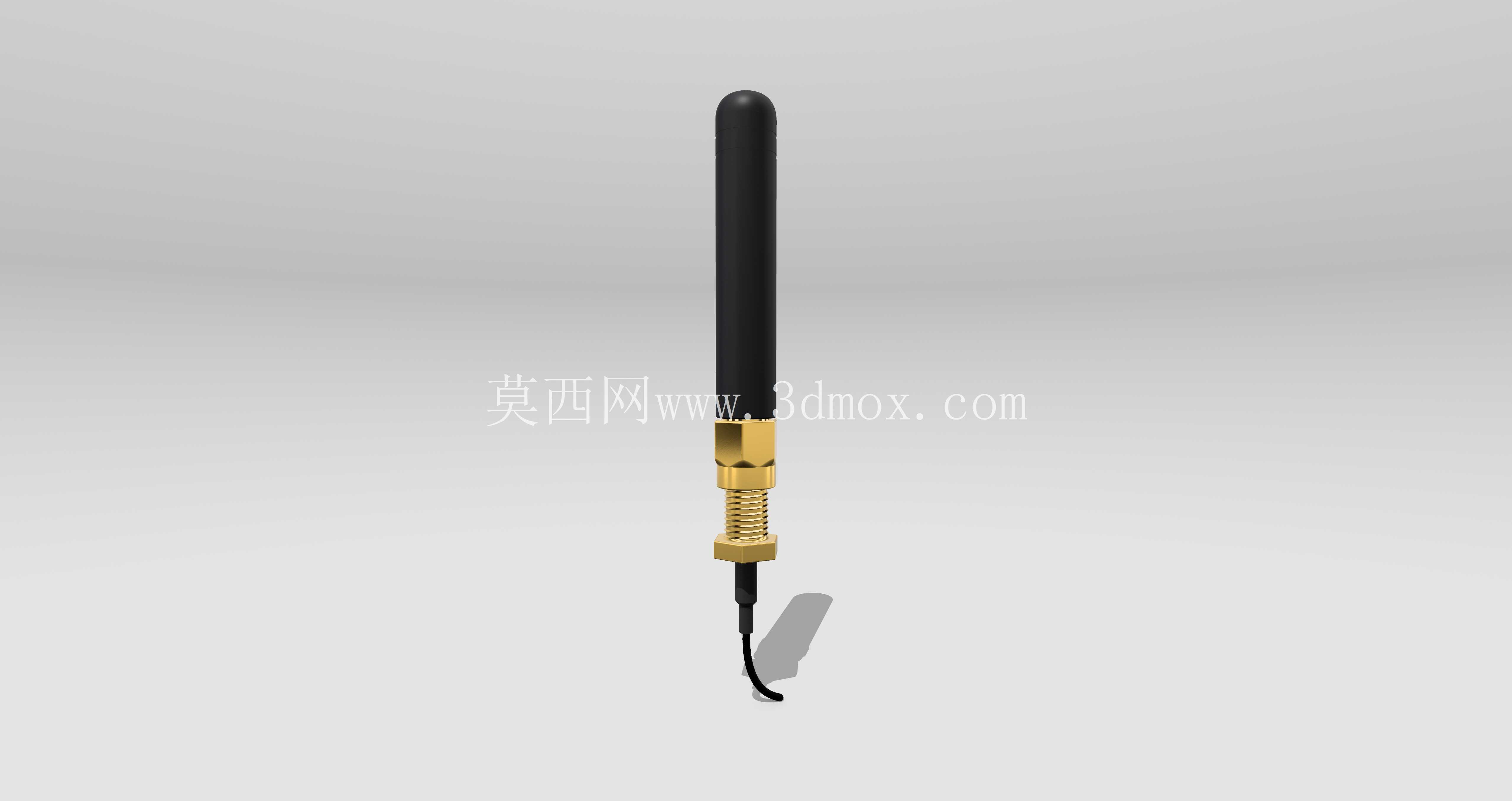 2dBi 橡胶鸭天线 (SMA) — 包含 Shapr3D 源