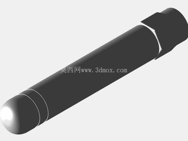 2dBi 橡胶鸭天线 (SMA) — 包含 Shapr3D 源