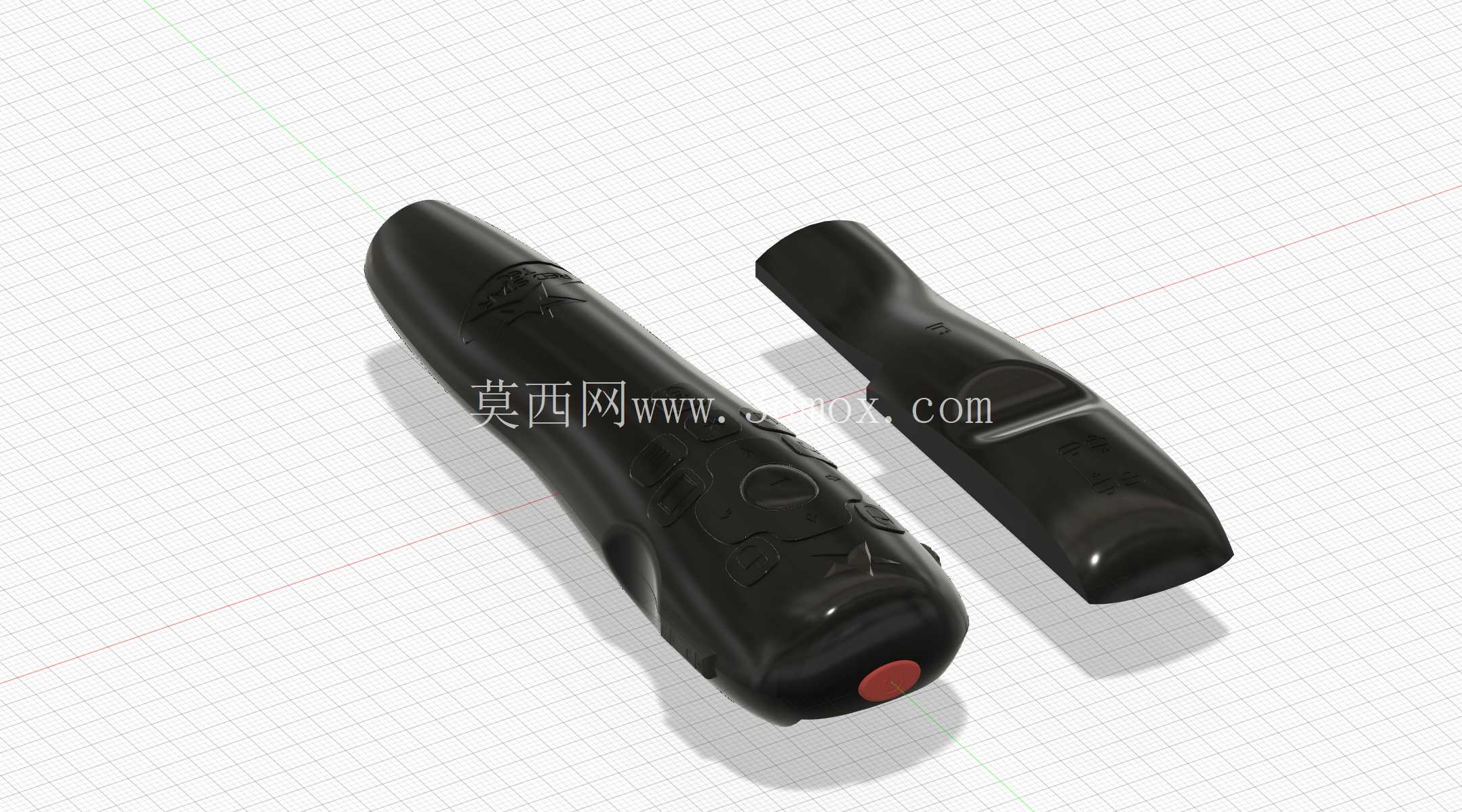 投影仪遥控器重新设计 - 逆向工程和 CAD 开发