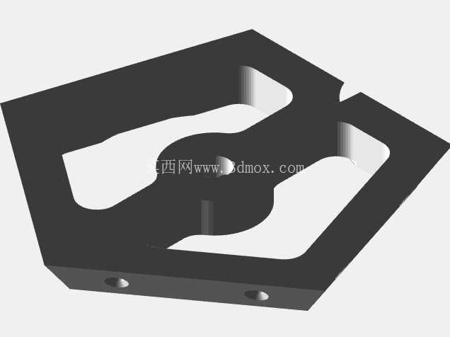 几何3D打印LED灯