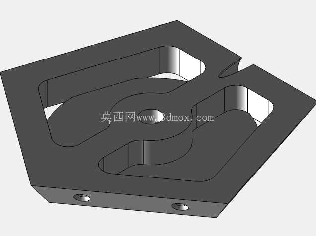 几何3D打印LED灯