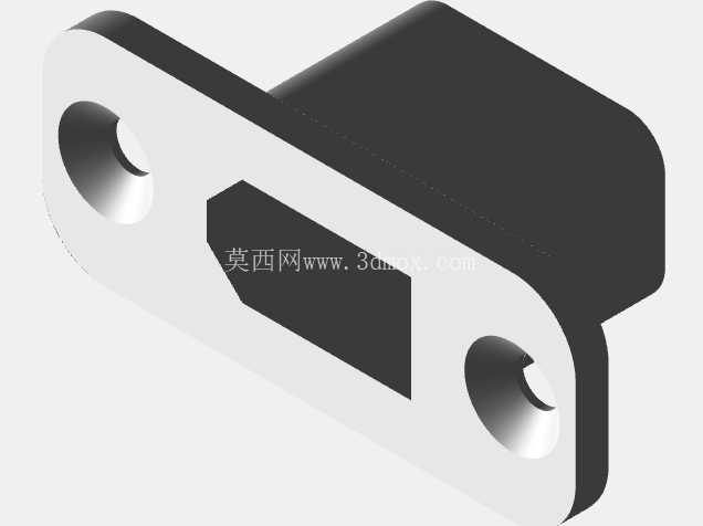 XT60 公连接器面板安装