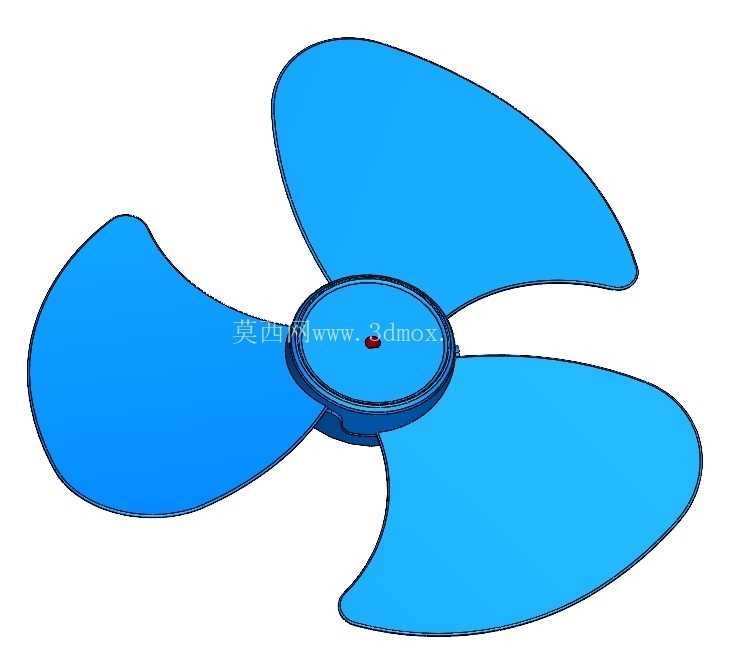 三叶风扇螺旋桨