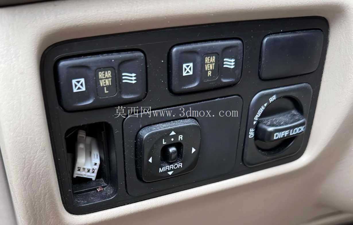 丰田 LC/LX 100 系列 VSC 开关和开关挡片