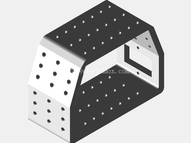 DIN 导轨支架 - 120V 插座