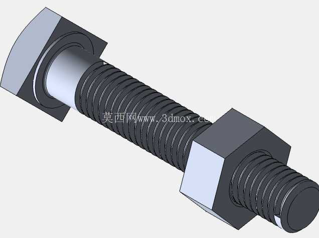 ����ͷ��˨����ĸ��� - ������ 3D CAD ģ��