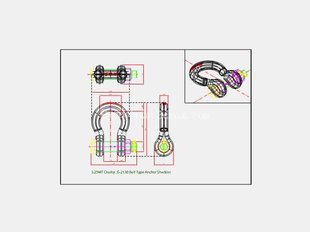 3 1/4MT Crosby_G-2130 ��˨��êж��