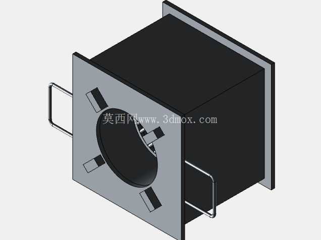 炉子 3D CAD 装配