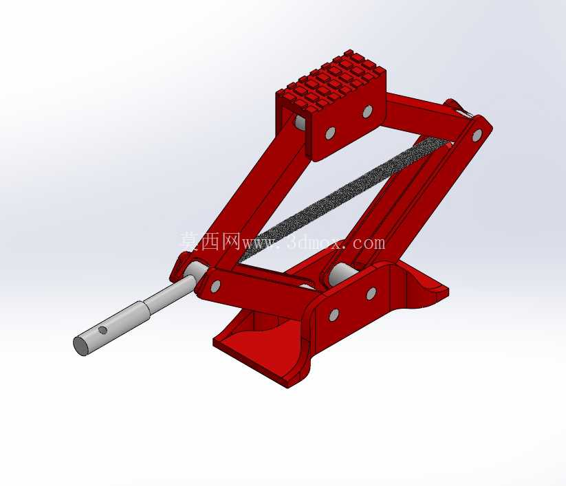 机械剪式千斤顶 - SolidWorks 设计