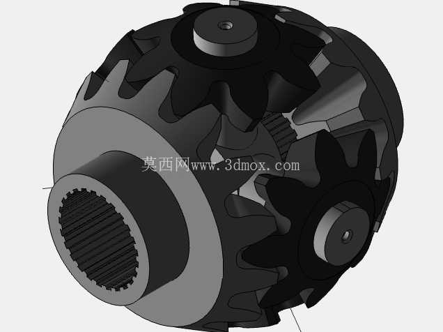 差速器星形齿轮,SOLIDWORKS 模拟
