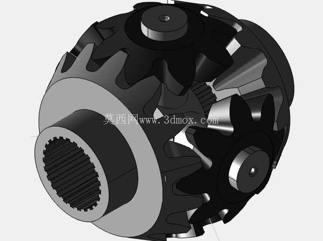 差速器星形齿轮,SOLIDWORKS 模拟