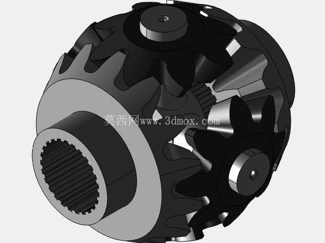 差速器星形齿轮,SOLIDWORKS 模拟