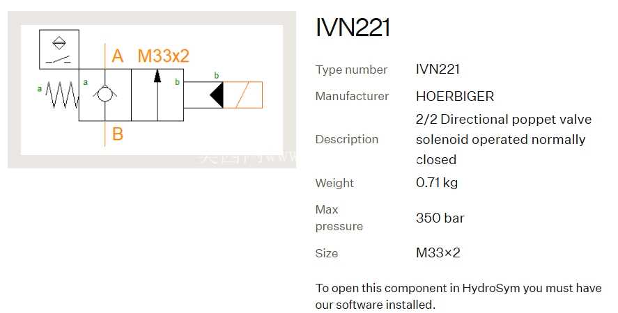 - �ȵ�ʽ����������ſ���ֹ�ط��� - HOERBIGER - IVN 221/222 BE 12 - 24V / 350 bar - ��������ͷ M12x1��4 ��
