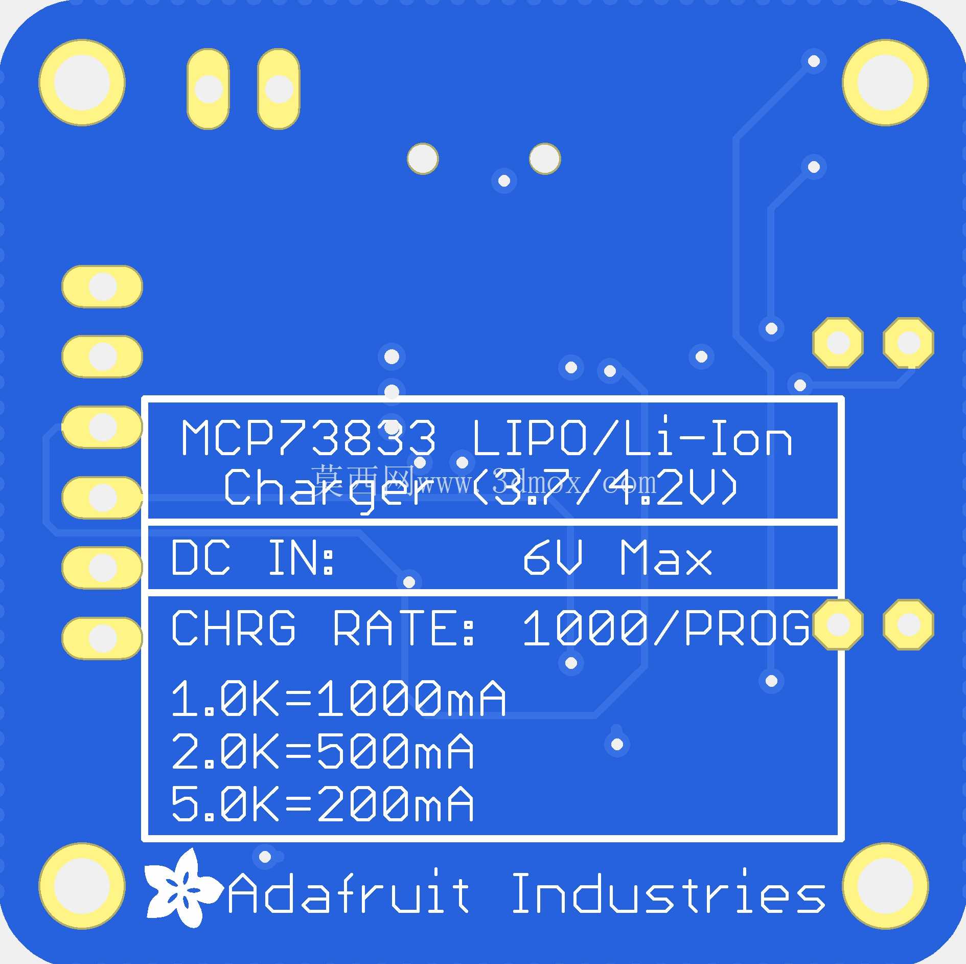 USB 锂离子聚合物充电器 v1.2