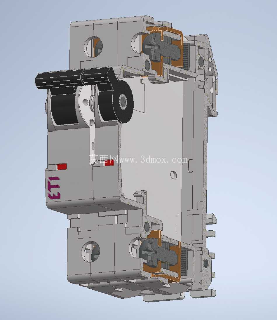 ETI ETIMAT 6 3P C32 (002145519) �C ΢�Ͷ�·�� �C 3D CAD ģ��