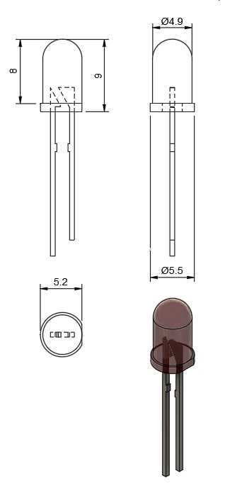 5mm LED