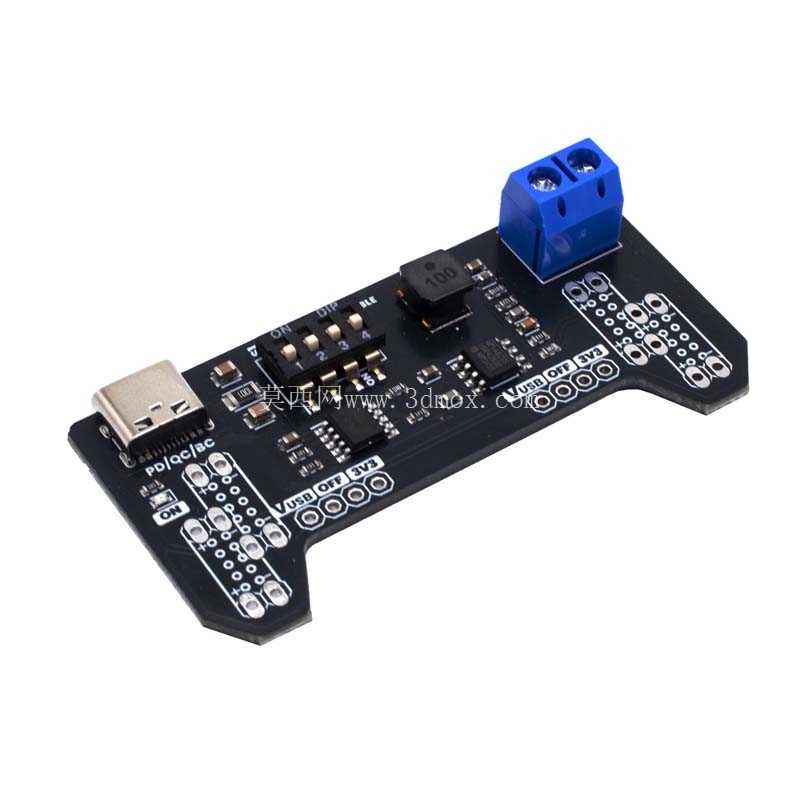 Fuente para Protoboard con Se?uelo de Carga UNIT