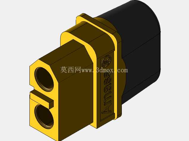 Amass 的连接器 XT60H-F,带线盖