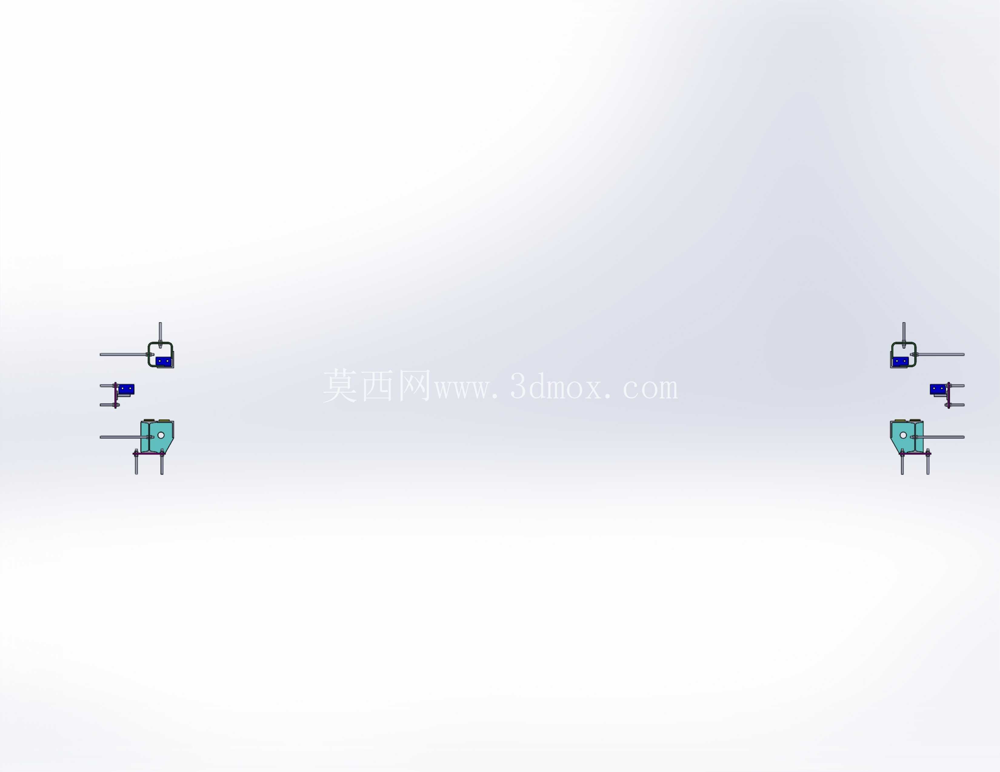 进气停止日志嵌入零件组装