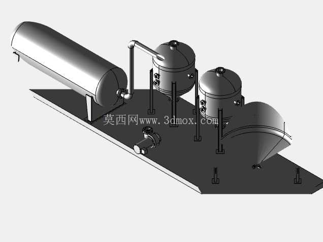 SolidWorks Pipe Routing - 水箱和管道布线装配体