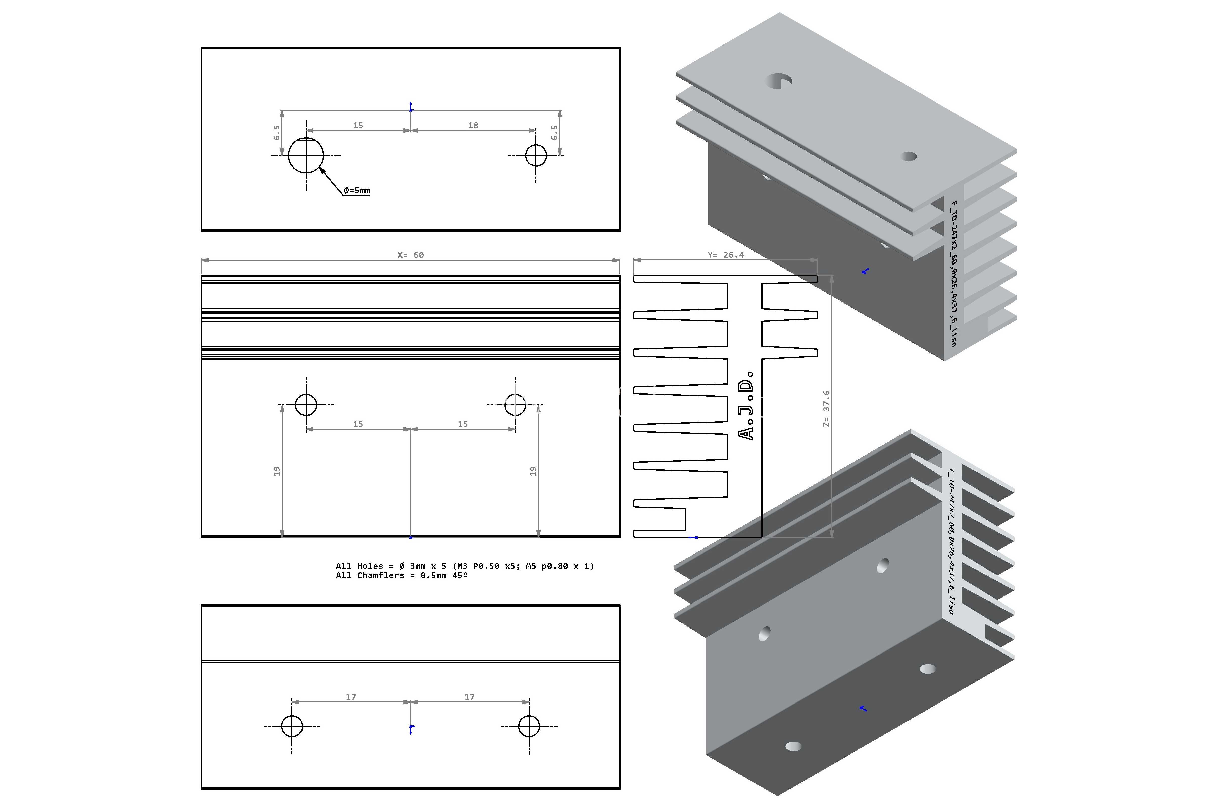ɢ������F��TO-247x2 60.0x26.4x37.6mm