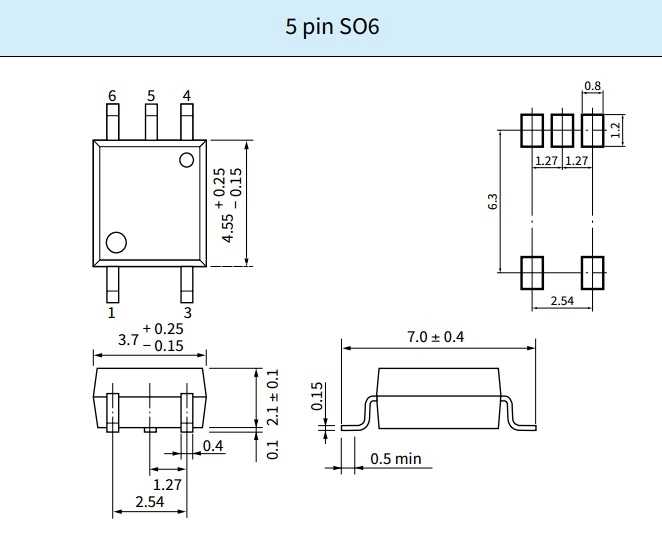 �㼣 SO6-5 dp=1.27+2.54x6.3