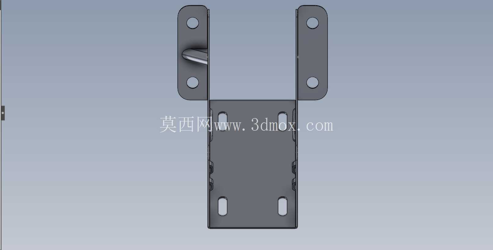 钣金安装支架 – #1000SheetMetalModels 系列 (02)