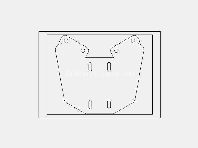 钣金安装支架 – #1000SheetMetalModels 系列 (02)