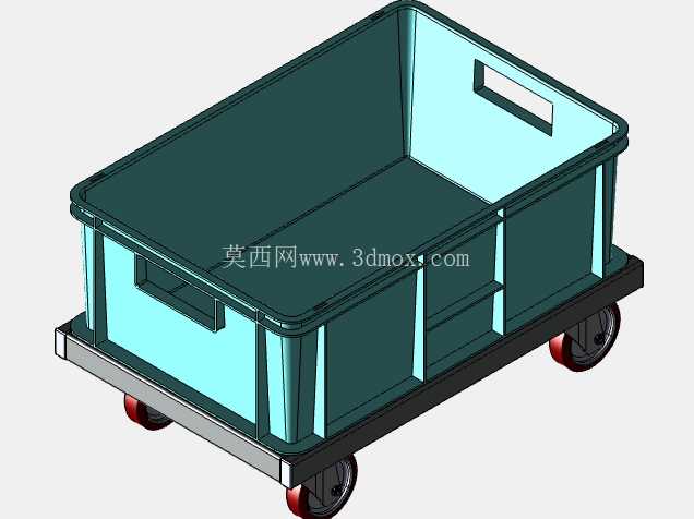 KLT 集装箱小车 — 钢框架,最高 1,200 公斤