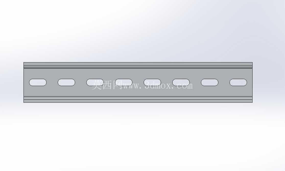 DIN-RAIL 35X7.5MM 200MM ����