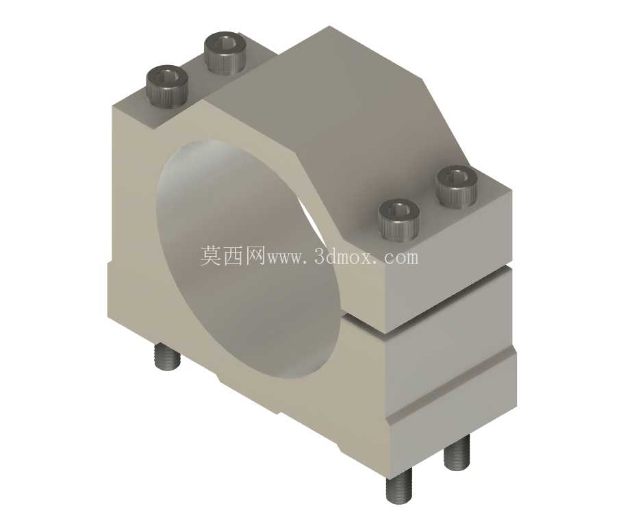 数控铣床主轴安装支架80mm